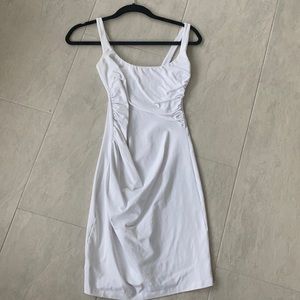 White cocktail dress